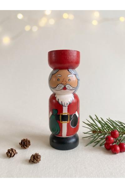Santa Candle Holder 